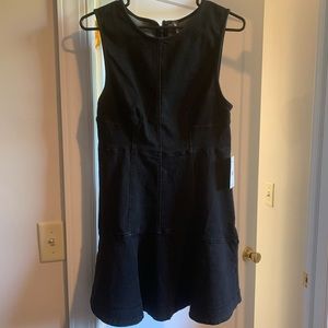 Free people denim mini dress